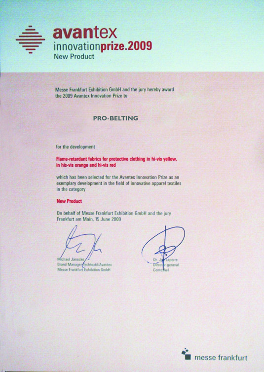 Avantex-Innovationspreises Avantex-Innovationspreises